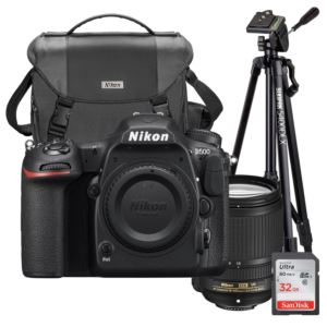 D500+DSLR+Digital+Camera%2C+18-140mm+ED+VR+lens%2C+carrying+bag%2C+SD+card+%2654%22+tripod