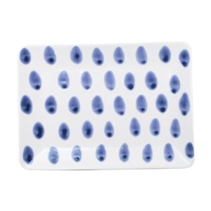 Santorini+Dot+Rectangular+Platter+-+Small