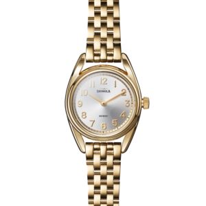 Ladies%27+Derby+Gold-Tone+Stainless+Steel+Watch+Silver+Dial