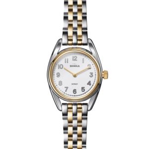 Ladies%27+Derby+Gold+%26+Silver-Tone+Stainless+Steel+Watch+White+Dial