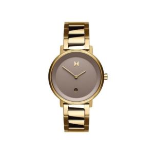 Ladies+Signature+II+Champagne+Gold+Stainless+Steel+Watch+Taupe+Dial