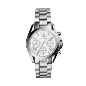 Ladies+Mini+Bradshaw+Slvr-Tone+Chronograph+Watch+Slvr+Dial