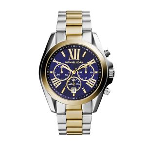 Womens+Bradshaw+Two-Tone+Watch+Blue+Dial
