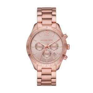 Ladies+Oversized+Layton+Pale+Rose+Gold+Chronograph+Watch+Rose+Gold+Dial