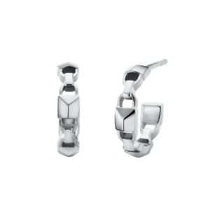 Sterling+Silver+Mercer+Link+Mini+Hoops