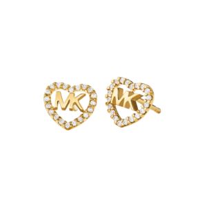Sterling+14k+Heart+Crystal+Logo+Earrings+Gold