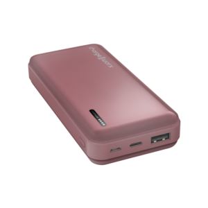 Chargeworx+10000mAh+Dual+USB+Slim+Power+Bank%2C+Ash+Rose
