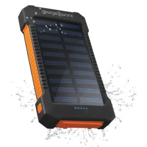 Chargeworx+10%2C000+mAh+Solar+Powered+Power+Bank