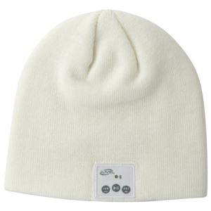 Bluetooth+Knit+Cap+with+Built-in+Speakers+and+Mic%2C+White