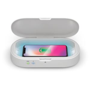 UV+Phone+Sanitizer+with+Wireless+Charger+and+Aromatherapy