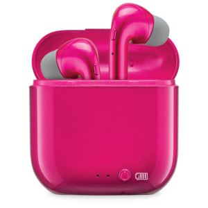 Sweatproof+Truly+Wireless+Earbuds+with+Charging+Case%2C+Pink
