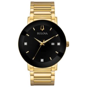 Men's Modern Collection Diamond Dial Bracelet Watch 97D116