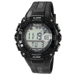 Men's Chronograph Black Digital Sport Watch 40-8209BLK