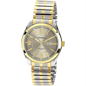 Men's Two-Tone Expansion Band Dress Watch 20-4591GYTT