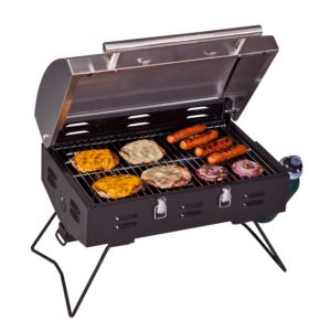 Stainless+Steel+Portable+BBQ+Grill