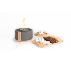 S%27mores+Deluxe+Roaster+Bowl+w%2F+Gift+Set+%26+S%27mores+Board+Gray