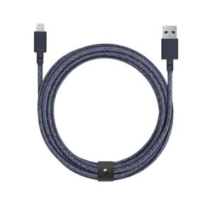 Belt+Cable+XL+USB-A+to+Apple+Lightning+Indigo