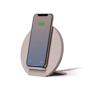 Dock+Wireless+Charger+Fabric+Rose