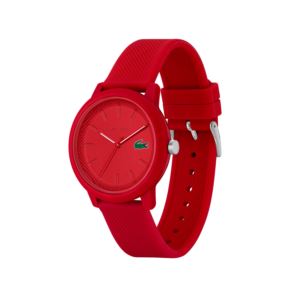 Mens+12.12+All+Red+Silicone+Strap+Watch