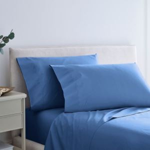 300+Thread+Count+Sheet+Set+w%2F+SILVERbac+Antimicrobial+-+Queen+Blue