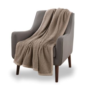 Boucle+Throw+Blanket+Classic+Taupe