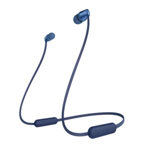 Wireless+Behind-the-Neck+Earbuds+Blue