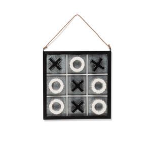 Metal+Tic+Tac+Toe+Decor