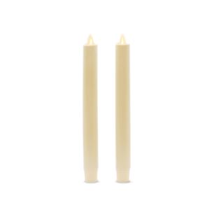 Luminara+Wax+Taper+Candle+Set