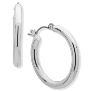 Classic+Click-it+Hoop+Earrings+in+Silver