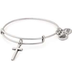 Cross Bangle - Rafaelian Silver Finish A18HOL12RS