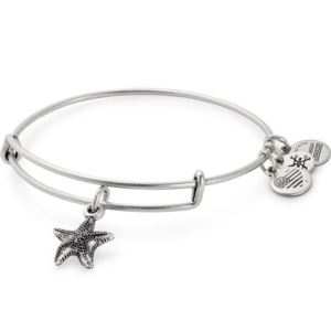 Starfish Charm Bangle - Rafaelian Silver Finish A17EBSTRFRS