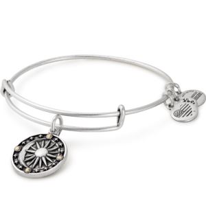 Cosmic Balance Charm Bangle - Rafaelian Silver Finish A17EBCBRS