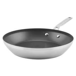 12%22+Stainless+Steel+3-Ply+Nonstick+Fry+Pan