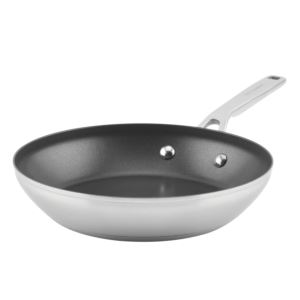 9.5%22+Stainless+Steel+3-Ply+Nonstick+Fry+Pan