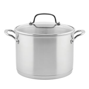 8qt+Stainless+Steel+3-Ply+Stockpot+w%2F+Lid