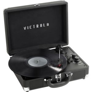 Victrola+Journey%2B-Bluetooth+Portable+Suitcase+Record+Player+in+Black