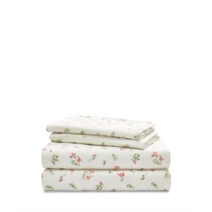 Lauren+King+Flannel+Sheet+Set-Floral