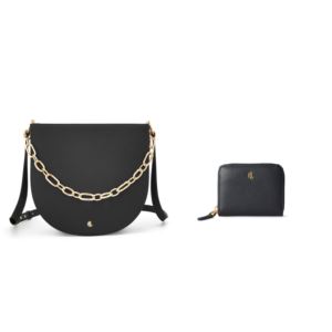 Sawyer+Shoulder+Bag+and+Wallet+in+Black