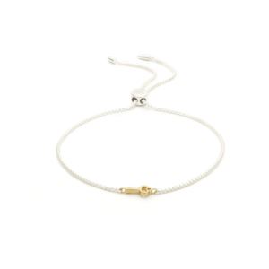 Sterling+Silver+Key+Slider+Bracelet