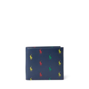 Allover+Pony+Leather+Billfold+Wallet
