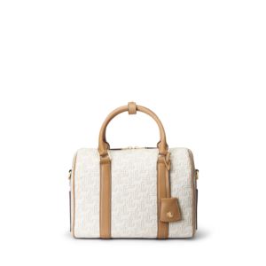 Monogram+Jacquard+Medium+Kaden+in+Vanilla