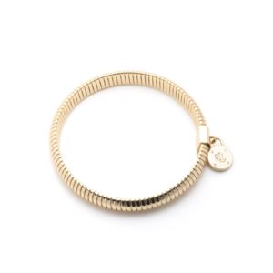 Omega+Padlock+Bracelet+in+Gold