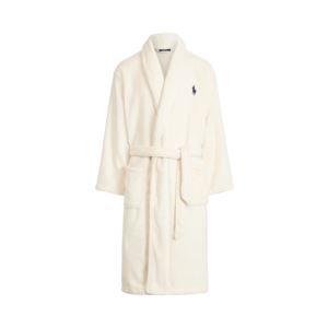 White+Plush+Microfiber+Robe+S%2FM