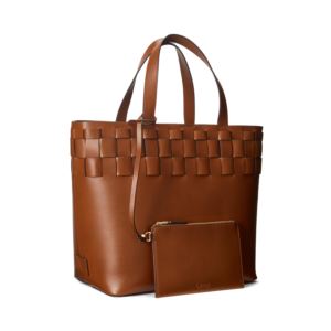 Woven+Large+Brit+Tote+on+Lauren+Tan