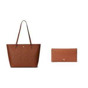 Karly+Shopper+and+Wallet+Tan