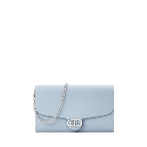 Adair+Smooth+Leather+Crossbody+in+Blue