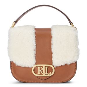 Addie+Crossbody+in+Lauren+Tan+and+Shearling
