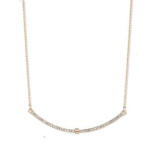 Pave+Bar+Necklace+in+Gold