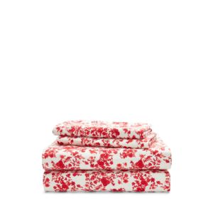 Lauren+King+Rhyne+Flannel+Sheet+Set-Red