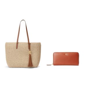 Whitney+Tote+and+Wallet+in+Tan